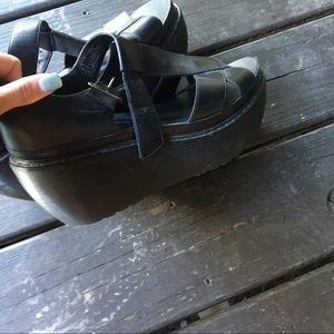 Dr. Martens platform sandals